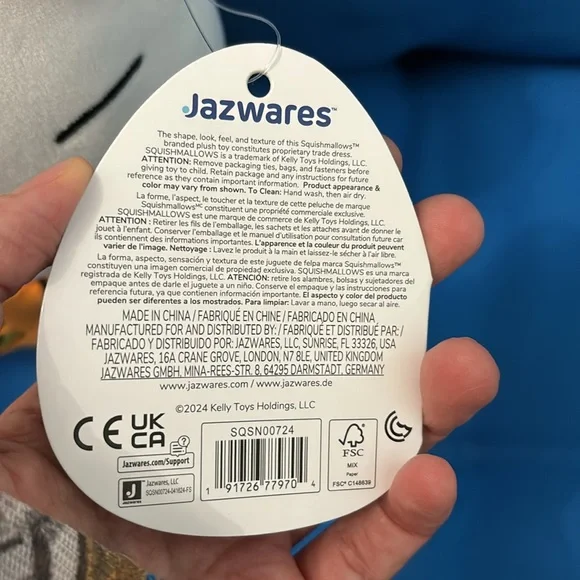 Original SquishMallows Hello Kitty Pumpkin Size 8 “ Inch NWTS - Picture 5 of 10